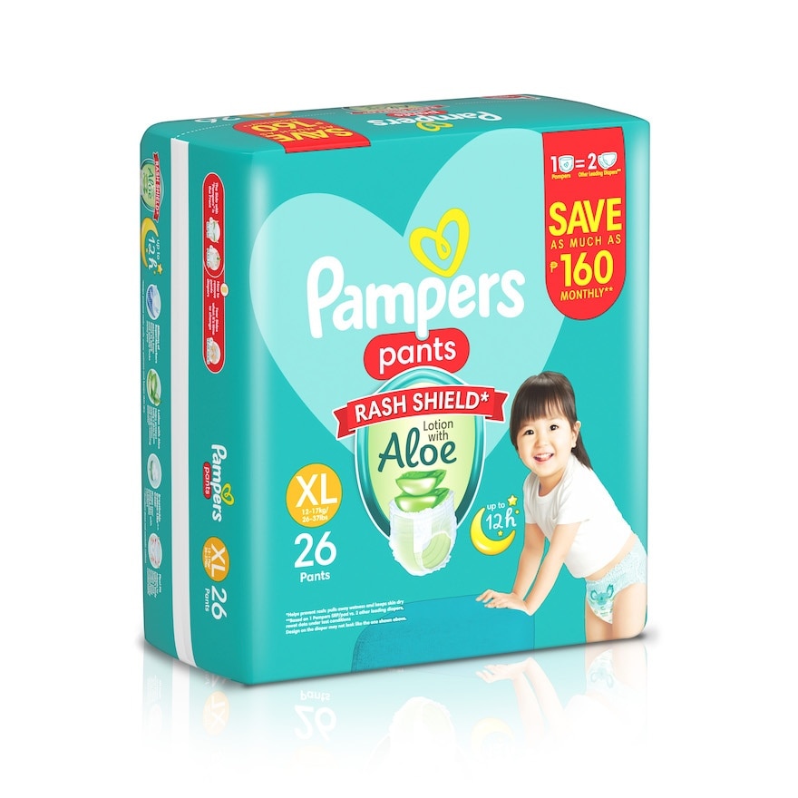 PAMPERS Baby Dry Pants Value Diaper XL 26s Promo Pack