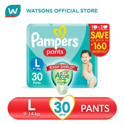 PAMPERS PAMPERS Baby Dry Pants Value Diaper Large 30s Promo Pack