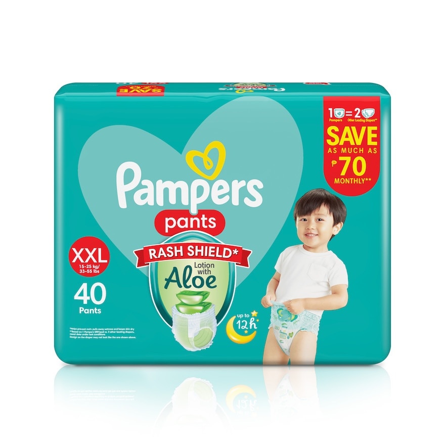 PAMPERS Baby Dry Pants Super Jumbo Diaper XXL 40s Promo Pack