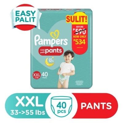 PAMPERS Baby Dry Pants Super Jumbo Diaper XXL 40s Promo Pack