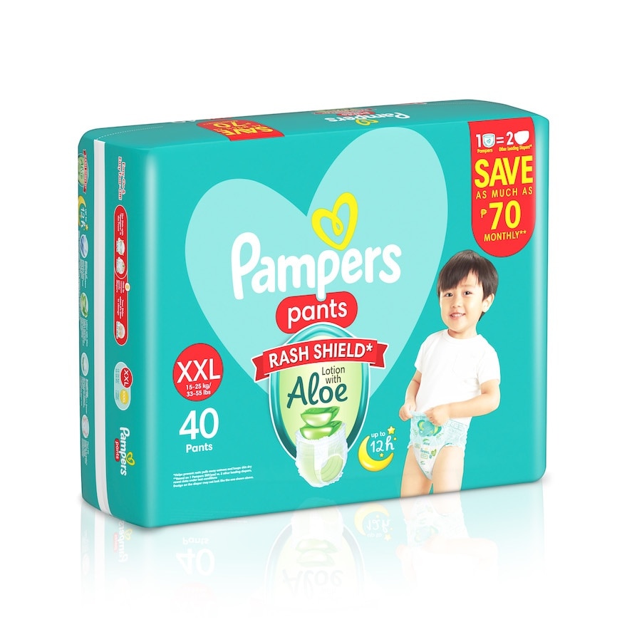 PAMPERS Baby Dry Pants Super Jumbo Diaper XXL 40s Promo Pack