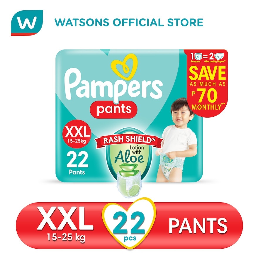 PAMPERS Baby Dry Pants Value Diaper XXL 22s Promo Pack