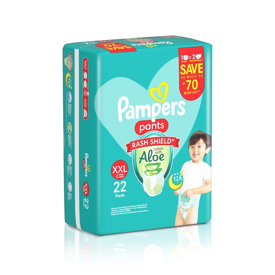 PAMPERS Baby Dry Pants Value Diaper XXL 22s Promo Pack