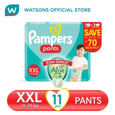 PAMPERS PAMPERS Baby Dry Pants Economy Diaper XXL 11s Promo Pack