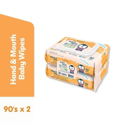 WATSONS Love My Little One Hand & Mouth Baby Wipes 90sx2