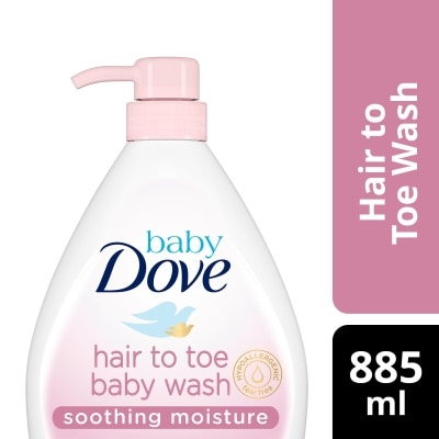 BABY DOVE Hair to Toe Body Wash Soothing Moisture 885ML