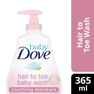 BABY DOVE Hair to Toe Body Wash Soothing Moisture 365ML