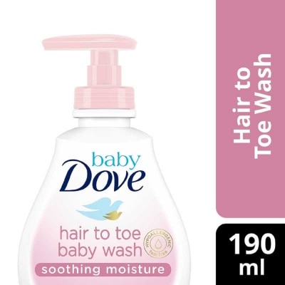 BABY DOVE Hair to Toe Body Wash Soothing Moisture 190ML