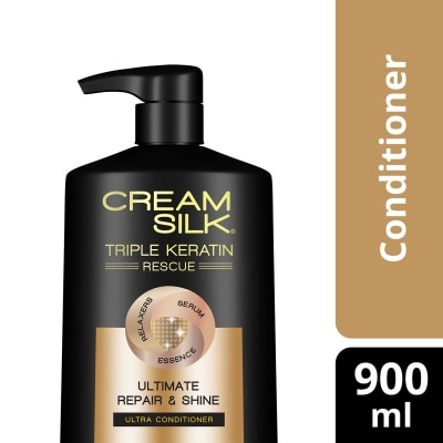 CREAMSILK CREAMSILK Triple Keratin Rescue Conditioner Ultimate Repair & Shine 900ML