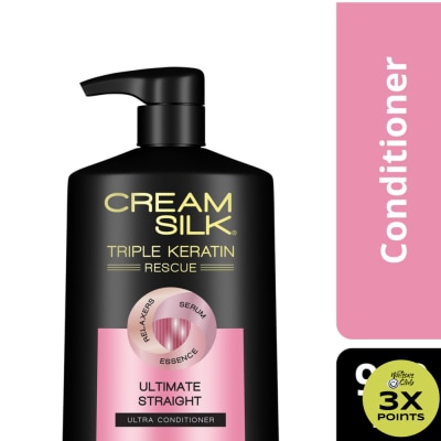 CREAMSILK CREAMSILK Triple Keratin Rescue Conditioner Ultimate Straight 900ML