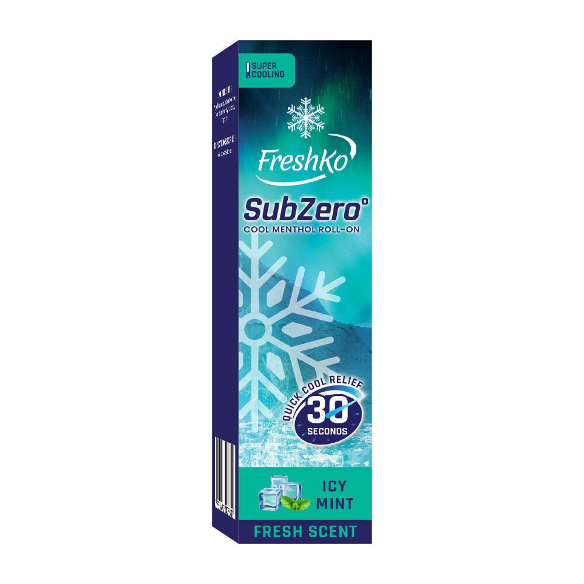 SubZero Icy Mint Cool Menthol Roll-On 10 ML