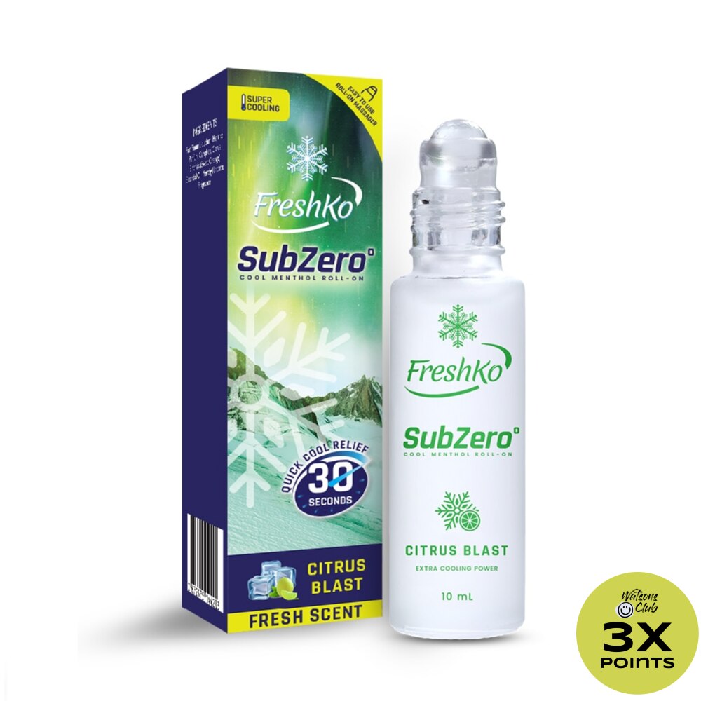 SubZero Citrus Blast Cool Menthol Roll-On 10 ML