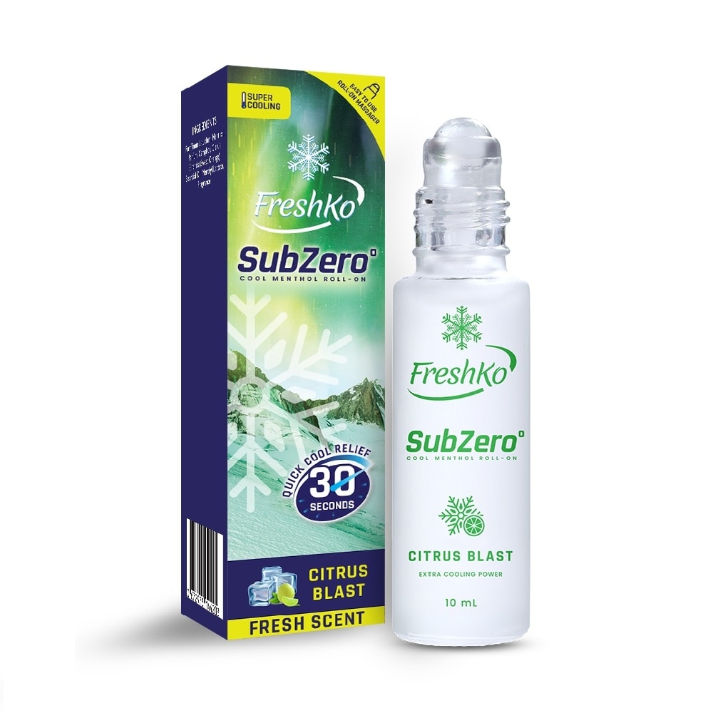 SubZero Citrus Blast Cool Menthol Roll-On 10 ML