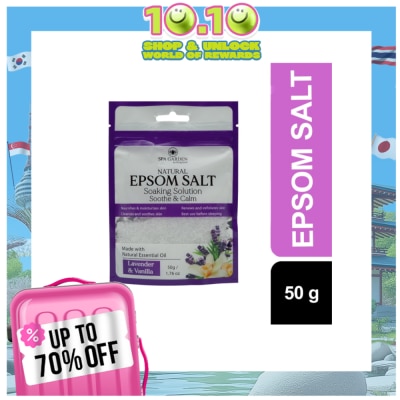 BODYXPERT Spa Garden Epsom Salt Lavender & Vanilla 50g