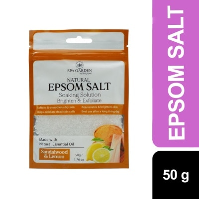 BODYXPERT Spa Garden Epsom Salt Sandalwood & Lemon 50g