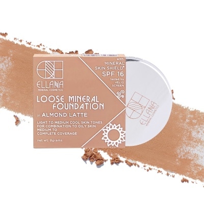 ELLANA Loose Mineral Foundation - Almond Latte 8g