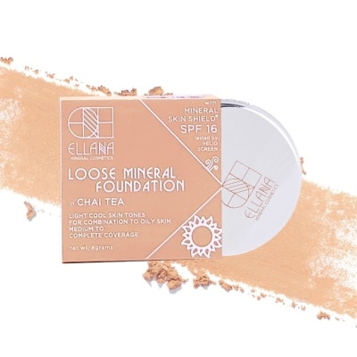 ELLANA Loose Mineral Foundation - Chai Tea 8g