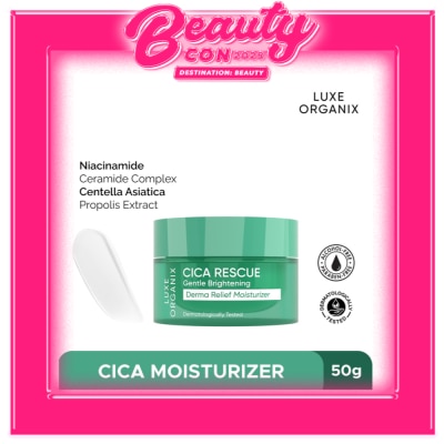 LUXE ORGANIX LUXE ORGANIX Cica Rescue Gentle Brightening Derma Relief Moisturizer 50g
