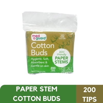 MED GUARD MED GUARD Cotton Buds Paper Stem 200T