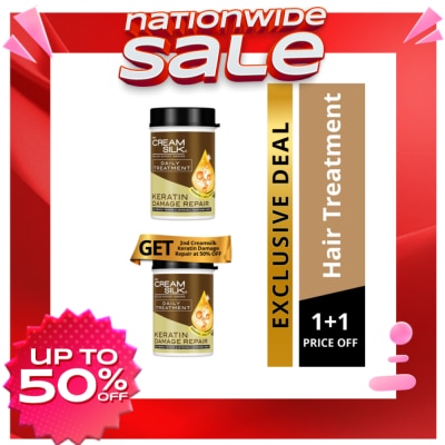 CREAMSILK Treatment Keratin Damage Repair 650ml BUY ONE GET ONE 50% OFF