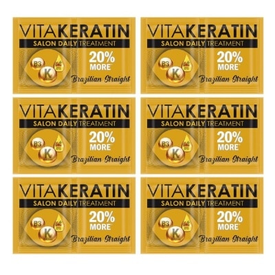 VITAKERATIN Treatment Brazilian Straight 24ml 6x