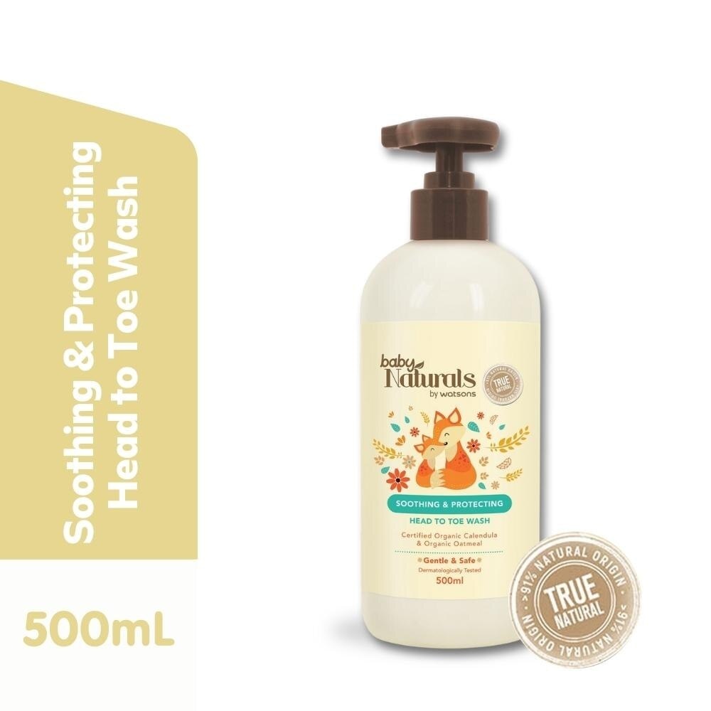 Baby Calendula & Oatmeal Head to Toe Wash 500ml