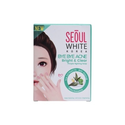 SEOUL WHITE Bye Bye Acne Soap 60g x 2