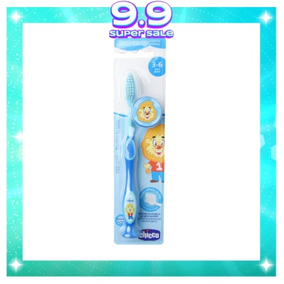 CHICCO Milk Teeth Toothbrush Green Blue 3 to 6 years old