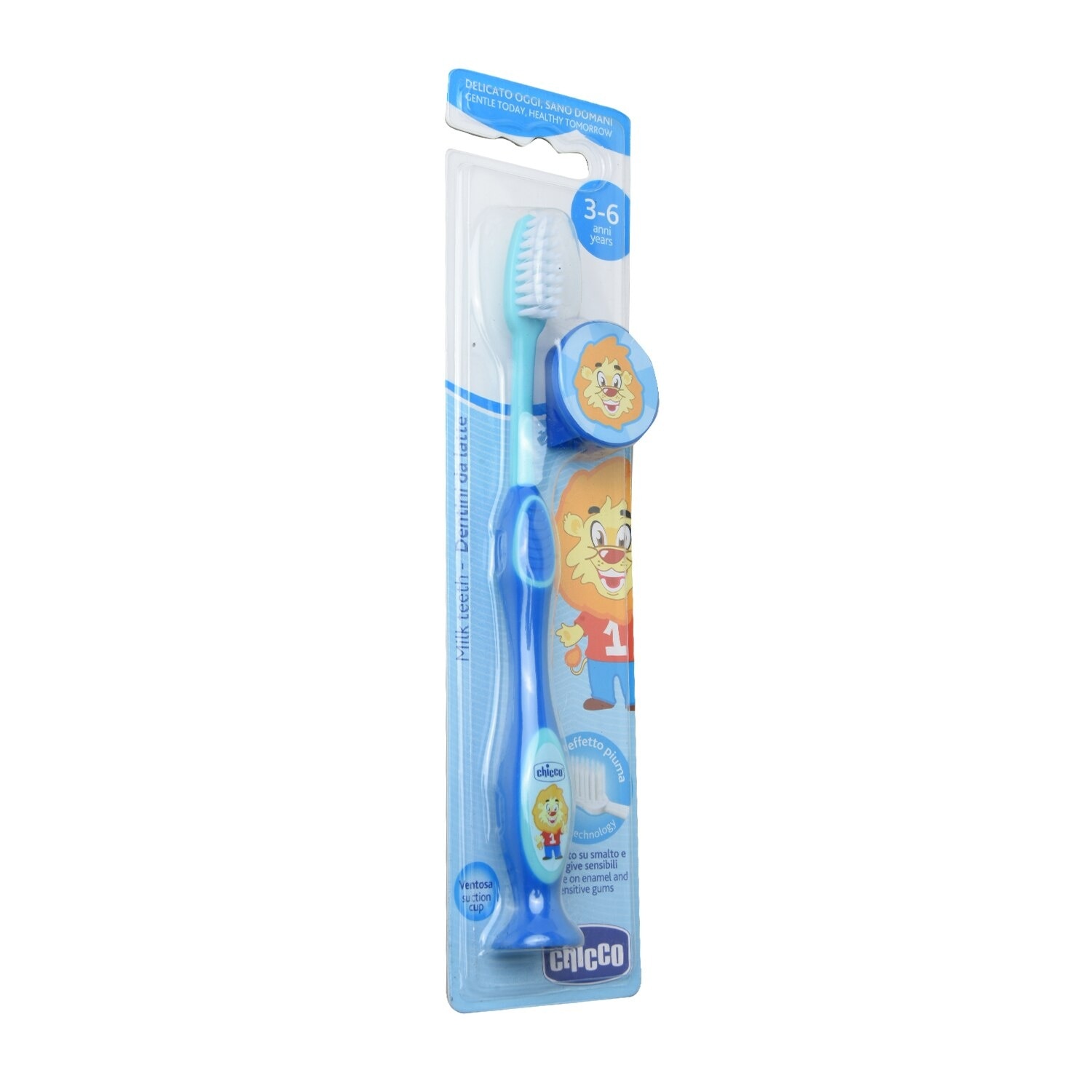 Milk Teeth Toothbrush Green Blue 3 to 6 years old