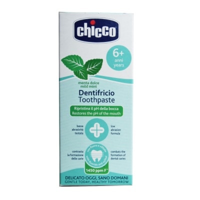 CHICCO Baby Toothpaste Mild Mint 6 Years old 60ml