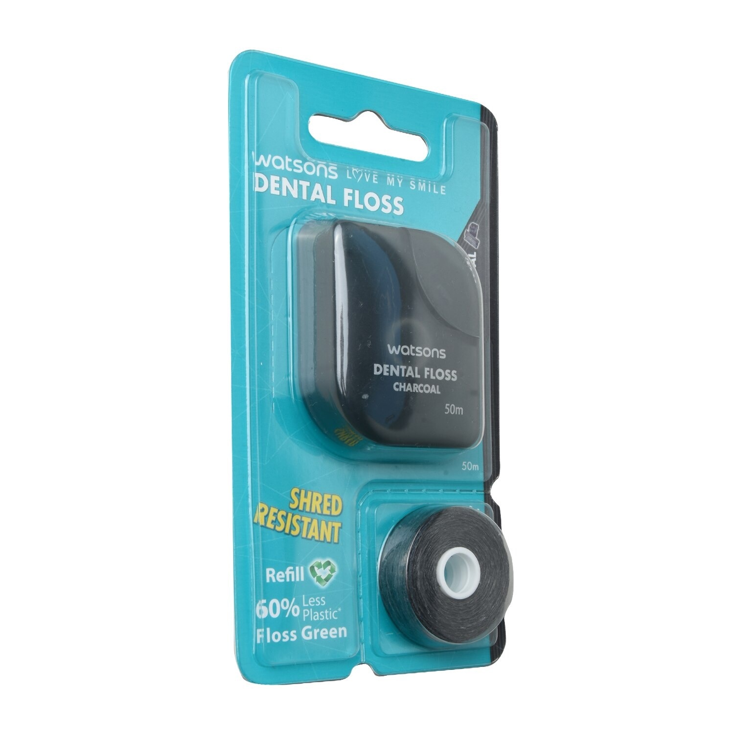 Love My Smile Dental Floss Refill 50m - Charcoal