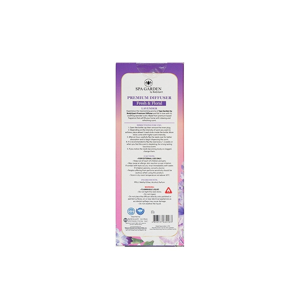 SPA GARDEN by BODYXPERT Premium Diffuser Fresh & Floral Lavender 50ml