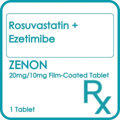 ZENON ZENON Film Coated Tablet 20mg/10mg Sold Per Piece [PRESCRIPTION REQUIRED]