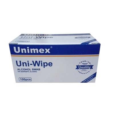 UNIMEX Uni-Wipe Alcohol Swab 100s