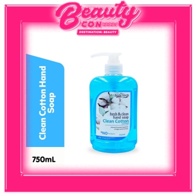 BODY TREATS Fresh and Clean hand Soap Clean Cotton Scented 750ml