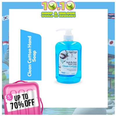 BODY TREATS Fresh and Clean hand Soap Clean Cotton Scented 750ml