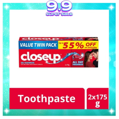 CLOSE UP Anti-Bacterial Toothpaste Red Hot 175G