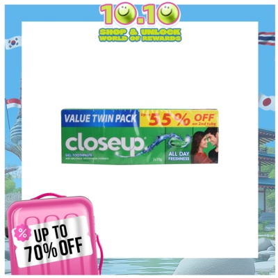 CLOSE UP Anti-Bacteria Toothpaste Men 175ml - Fresh 2s