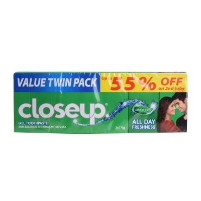 CLOSE UP Anti-Bacteria Toothpaste Men 175ml - Fresh 2s