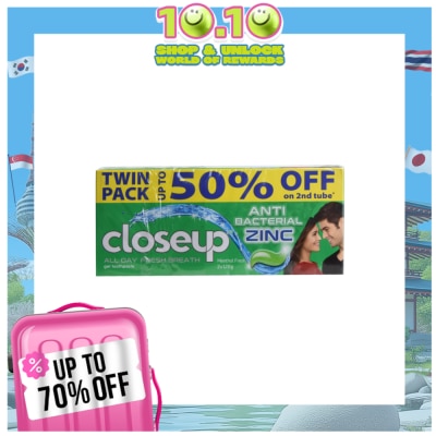 CLOSE UP Antibacterial Toothpaste Men 120ml- Fresh 2s