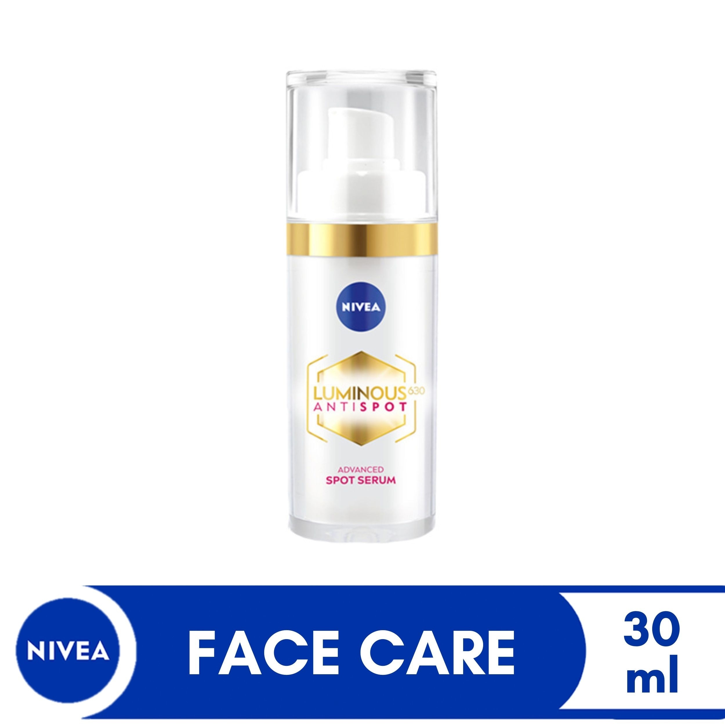 NIVEA Face Care LUMINOUS 630 SPOTCLEAR Serum for dark spots with hyalluronic acid + vitamin e 30ml