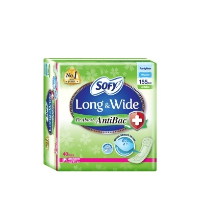 SOFY SOFY AntiBac Pantyliner 15.5cm - 40 pads