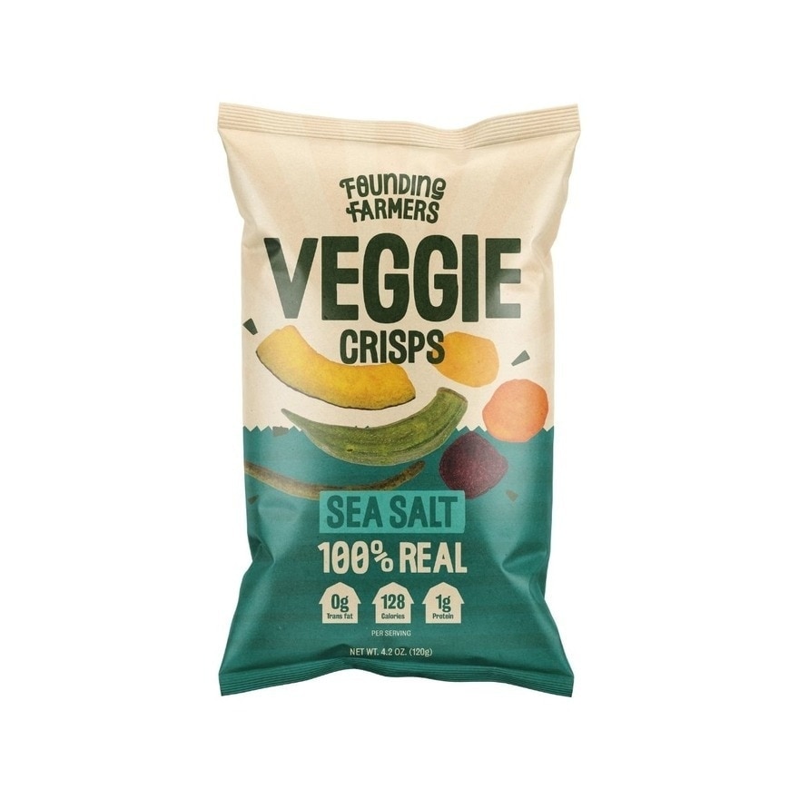 FOUNDING FARMERS Mixedveggie Seasalt 120g