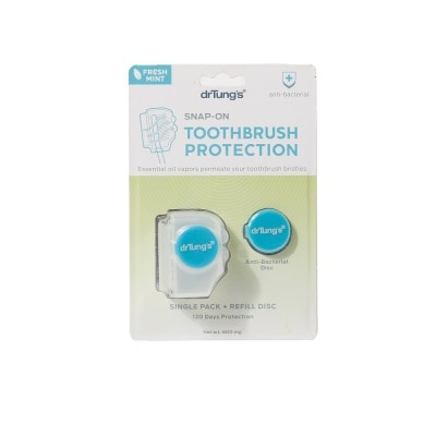 DR TUNGS Snap On Toothbrush Protection Adult 1s