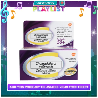 CALTRATE CALTRATE Silver Advance Plus 30 Tablets