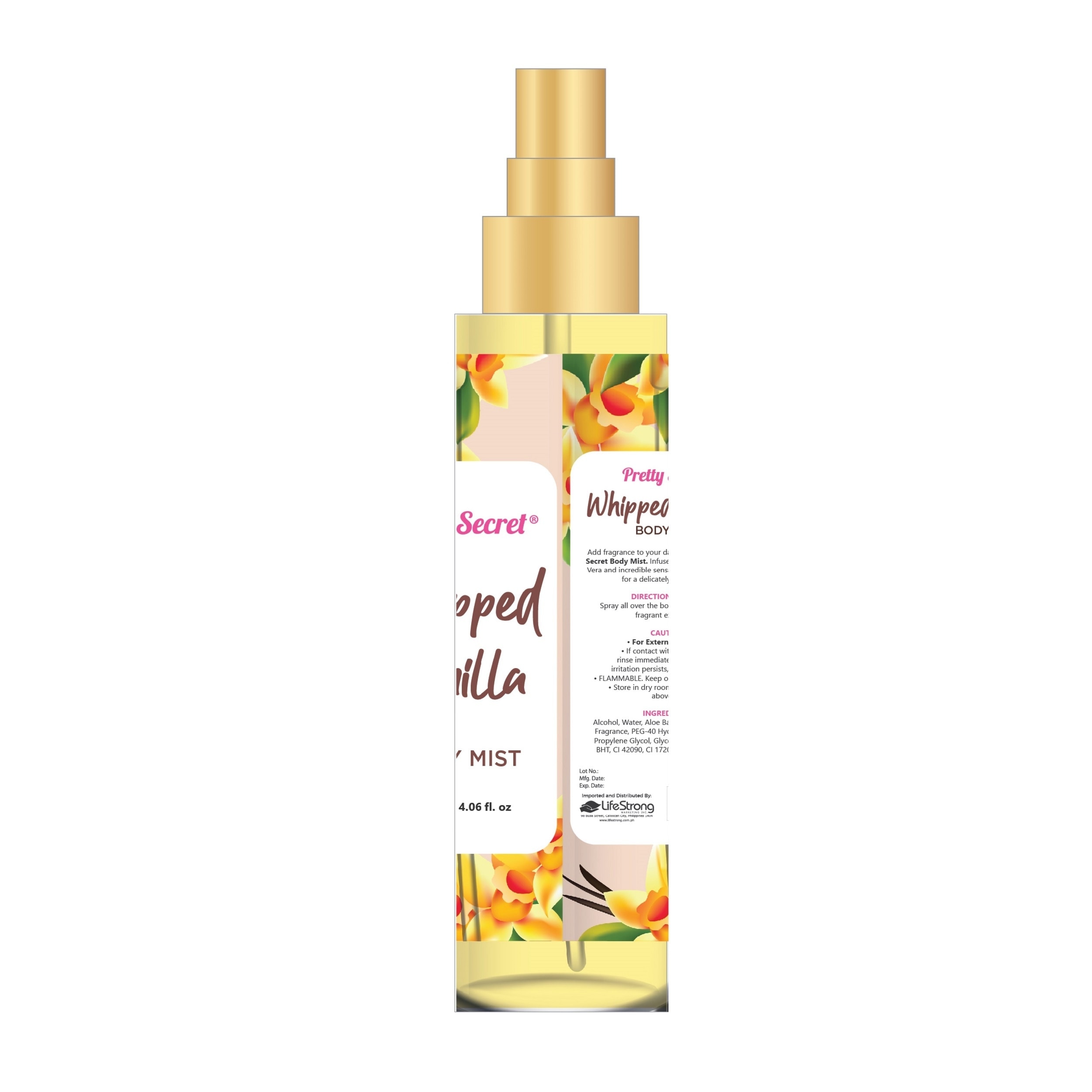 Body Mist Whipped Vanilla 120ml