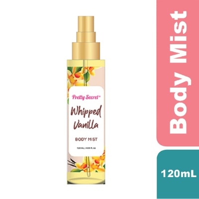 PRETTY SECRET Body Mist Whipped Vanilla 120ml