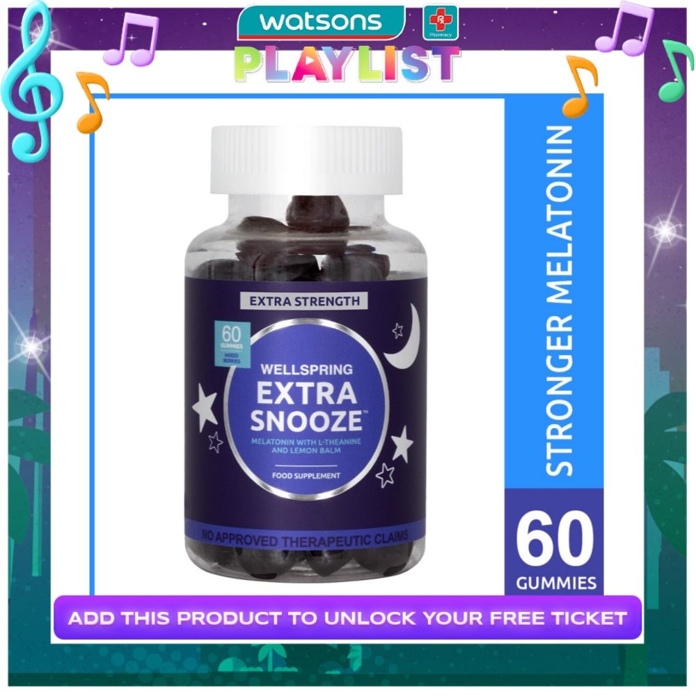 Extra Snooze Gum x 60 Gummies