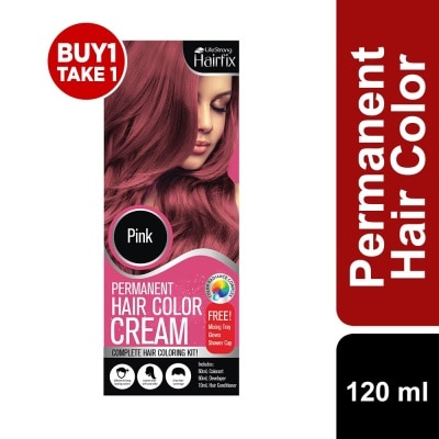 HAIRFIX Permanent Hair Color Cream Pink 120ml BUY 1 TAKE 1