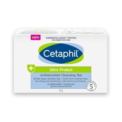 CETAPHIL CETAPHIL Ultra Protect Antimicrobial Cleansing Bar 127g